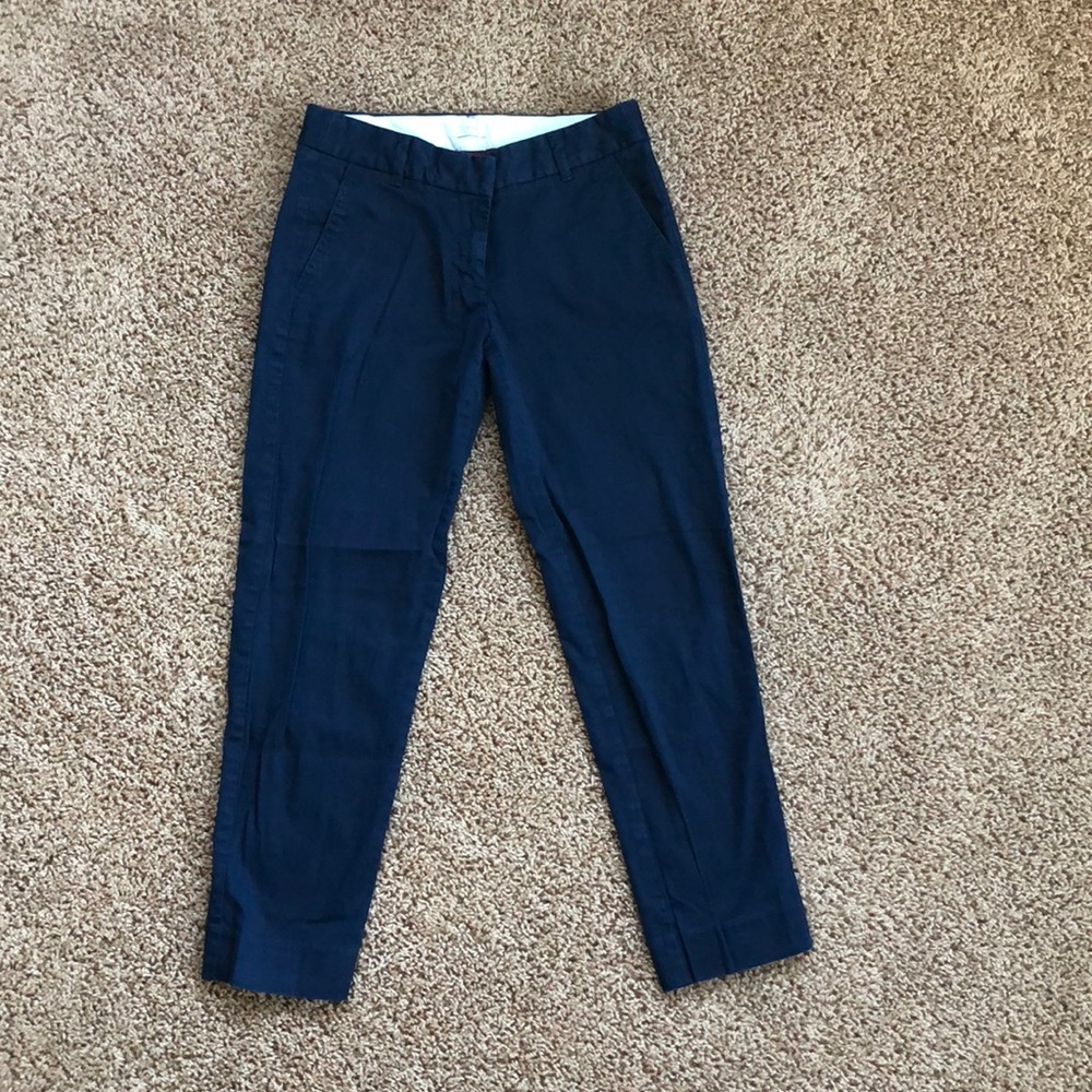 J crew navy work Pant